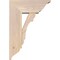 Ekena Millwork Olympic Traditional Smooth Bracket w/ Offset Brace, Douglas Fir, 7 1/2"W x 18"D x 26"H BKT0806X18X26OLY01SDF - alternate 2